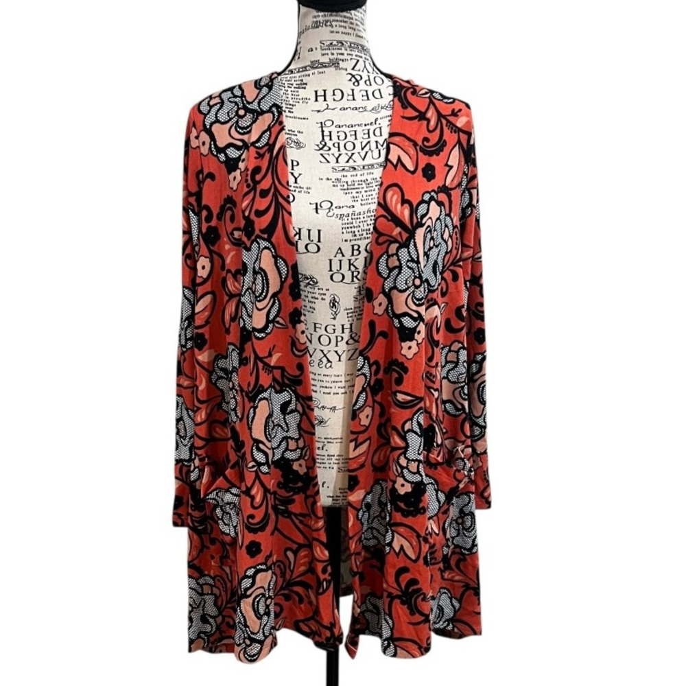 LuLaRoe Vibrant Floral‎ Cardigan